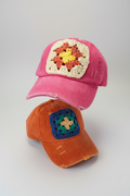 Granny Square Ball Caps